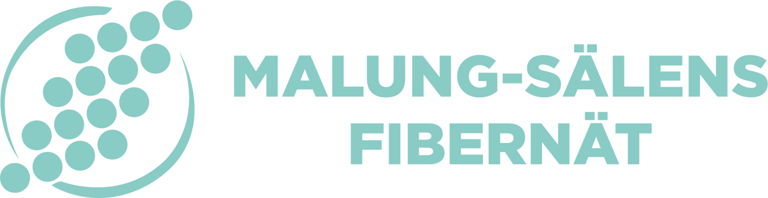 Malung-Sälens fibernät logotyp
